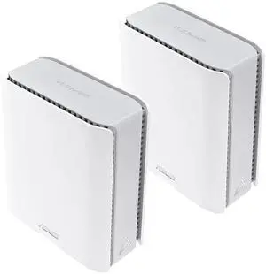 ASUS ZenWiFi Cube Pro Mesh Router, AiProtection, AiMesh, WiFi 7, 4K QAM, MLO, Multi-RU, Tri-Band Wireless, 9400 Mbps, Dual 2.5G Ports, Kids Network, Guest Network, IoT Network - White(2-pack) ASUS ZenWiFi Cube Pro Mesh Router, AiProtection, AiMesh, WiFi 7, 4K QAM, MLO, Multi-RU, Tri-Band Wireless, 9400 Mbps, Dual 2.5G Ports, Kids Network, Guest Network, IoT Network - White(2-pack)