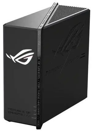 ASUS ROG Strix Pro Gaming Router, Tri-Band WiFi 7 (802.11be), 4096-QAM, 8×2.5G Ports, 3-Stage Gaming Acceleration, Mobile Game Mode, AURA RGB, AiMesh, AiProtection ASUS ROG Strix Pro Gaming Router, Tri-Band WiFi 7 (802.11be), 4096-QAM, 8×2.5G Ports, 3-Stage Gaming Acceleration, Mobile Game Mode, AURA RGB, AiMesh, AiProtection