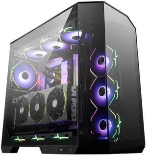 MSI MAG PANO 100L PZ Desktop Ocean View PC Case, Supports Regular,ATX/MicroATX/MiniITX,MicroATX 360mm AIO Cooler Support, Compatible with RTX 5090 Graphics Card, Dual 160mm Fan Mounts MSI MAG PANO 100L PZ Desktop Ocean View PC Case, Supports Regular,ATX/MicroATX/MiniITX,MicroATX 360mm AIO Cooler Support, Compatible with RTX 5090 Graphics Card, Dual 160mm Fan Mounts