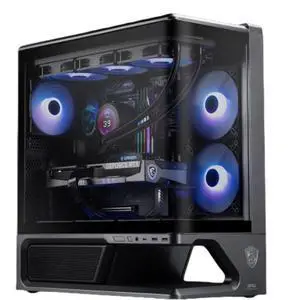 MSI MPG VIXTA 300L PZ MidTower Ocean View PC Case, Supports Regular ATX, MicroATX, MiniITX & BackConnect ATX / MicroATX Motherboards, Curved Tempered Glass, BackConnect Motherboard Compatible MSI MPG VIXTA 300L PZ MidTower Ocean View PC Case, Supports Regular ATX, MicroATX, MiniITX & BackConnect ATX / MicroATX Motherboards, Curved Tempered Glass, BackConnect Motherboard Compatible