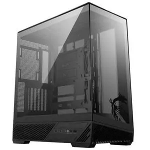 MSI MAG PANO 131L PZ MidTower ATX PC Case, Regular & BackConnect ATX/MicroATX MiniITX Support, Vertical GPU Mount, Front TypeC, Tempered Glass Panel, 360mm AIO Support, Rotatable GPU Bracket MSI MAG PANO 131L PZ MidTower ATX PC Case, Regular & BackConnect ATX/MicroATX MiniITX Support, Vertical GPU Mount, Front TypeC, Tempered Glass Panel, 360mm AIO Support, Rotatable GPU Bracket