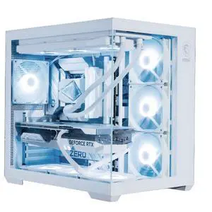 MSI PAG PANO 100L PZ WHITE MidTower Ocean View PC Case, ATX Supported, 270° PillarFree Panel, 360mm AIO Support, BackConnect MB Compatible, LeftRight Compartment, RTX 5090 Compatible, 10 Fan Mount MSI PAG PANO 100L PZ WHITE MidTower Ocean View PC Case, ATX Supported, 270° PillarFree Panel, 360mm AIO Support, BackConnect MB Compatible, LeftRight Compartment, RTX 5090 Compatible, 10 Fan Mount