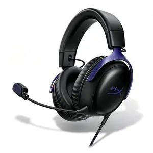 HyperX Cloud III Wired Gaming Headset, PC, PS5, Xbox Series X|S, Angled 53mm Drivers, DTS Spatial Audio, Memory Foam, Durable Frame, Ultra-Clear 10mm Mic, USB-C, USB-A, 3.5mm Blue HyperX Cloud III Wired Gaming Headset, PC, PS5, Xbox Series X|S, Angled 53mm Drivers, DTS Spatial Audio, Memory Foam, Durable Frame, Ultra-Clear 10mm Mic, USB-C, USB-A, 3.5mm Blue