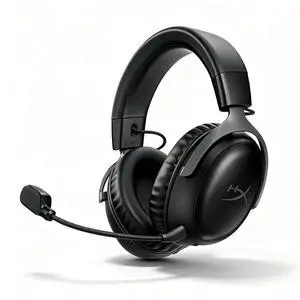 HyperX Cloud III S Wireless Gaming Headset, 200-hour Battery Life, 2.4GHz Wireless/Bluetooth, 53mm Drivers, 10mm Detachable Microphone, Compatible with PC/PS5/PS4/Switch/Mac/Mobile Devices, Black HyperX Cloud III S Wireless Gaming Headset, 200-hour Battery Life, 2.4GHz Wireless/Bluetooth, 53mm Drivers, 10mm Detachable Microphone, Compatible with PC/PS5/PS4/Switch/Mac/Mobile Devices, Black