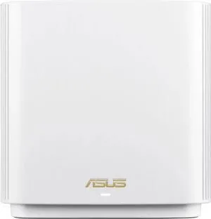 ASUS ZenWiFi AX7800 white Mesh Router, WiFi 6 Tri-Band Wireless, Broadcom 1.7GHz Quad-Core Processor, Dual 160MHz Channels, 2.5G Ethernet Port, RangeBoost Plus, AiMesh Supported ASUS ZenWiFi AX7800 white Mesh Router, WiFi 6 Tri-Band Wireless, Broadcom 1.7GHz Quad-Core Processor, Dual 160MHz Channels, 2.5G Ethernet Port, RangeBoost Plus, AiMesh Supported