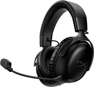 HyperX Cloud III Wireless Gaming Headset for PC, PS5, PS4, up to 120-hour Battery, 2.4GHz Wireless, DTS Spatial Audio, 53mm Angled Drivers, Memory Foam, Durable Frame, 10mm Microphone, Black HyperX Cloud III Wireless Gaming Headset for PC, PS5, PS4, up to 120-hour Battery, 2.4GHz Wireless, DTS Spatial Audio, 53mm Angled Drivers, Memory Foam, Durable Frame, 10mm Microphone, Black
