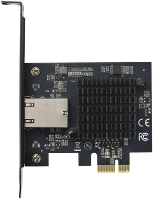 IOCREST IO-PCE1131-GLAN Enterprise-Grade Network Card, AQC113 Chip, 10Gbps Transfer Rate, PCIe 4.0 x1 Single-Port 10 Gigabit, RJ45 Interface, Dual-Color LED Indicator, Supports Windows, Linux IOCREST IO-PCE1131-GLAN Enterprise-Grade Network Card, AQC113 Chip, 10Gbps Transfer Rate, PCIe 4.0 x1 Single-Port 10 Gigabit, RJ45 Interface, Dual-Color LED Indicator, Supports Windows, Linux