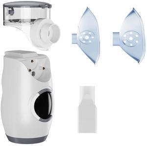 Monport Portable Mesh Humidifier with 3 Modes - Ultra-Fine 5m Mist, LED Display, USB Rechargeable & Under 50dB for Bedroom, Office, Travel
