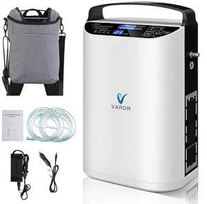 Monport | Multifunctional Home Health Organizer: Oxygen Concentrator w/Timer, SOS, 72Hrs Continuous Use, Low Noise 42dB