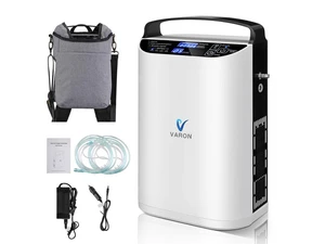 Monport|Portable Pulse Oxygen Concentrator, 5 Adjustable Flow Levels, Dual Mode (Sensing Pulse & Constant Pulse), 90%±3% Purity, Detachable Battery, AC/DC Universal Power, Low Noise Monport|Portable Pulse Oxygen Concentrator, 5 Adjustable Flow Levels, Dual Mode (Sensing Pulse & Constant Pulse), 90%±3% Purity, Detachable Battery, AC/DC Universal Power, Low Noise