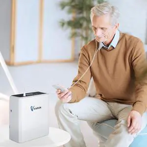 Monport | Portable Oxygen Concentrator 1-6 L/min, 93% Oxygen, w/ 114Wh Battery & Travel Backpack, Remote, for Home/Travel/Car Use (3.6kg) Monport | Portable Oxygen Concentrator 1-6 L/min, 93% Oxygen, w/ 114Wh Battery & Travel Backpack, Remote, for Home/Travel/Car Use (3.6kg)