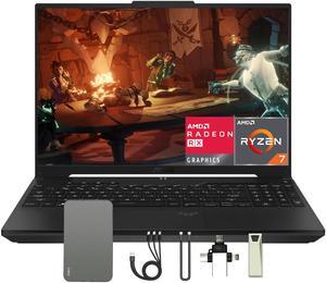ASUS TUF A16 Gaming Laptop, 16'' 165Hz FHD+ Display, 16GB DDR5, 512GB SSD, AMD Ryzen 7-7735HS, AMD Radeon RX 7700S 8GB GDDR6, Windows 11, Backlit Keyboard, WiFi 6, Black, 128GB Docking Station Set ASUS TUF A16 Gaming Laptop, 16'' 165Hz FHD+ Display, 16GB DDR5, 512GB SSD, AMD Ryzen 7-7735HS, AMD Radeon RX 7700S 8GB GDDR6, Windows 11, Backlit Keyboard, WiFi 6, Black, 128GB Docking Station Set