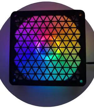 2x - 120mm fan covers Triangle