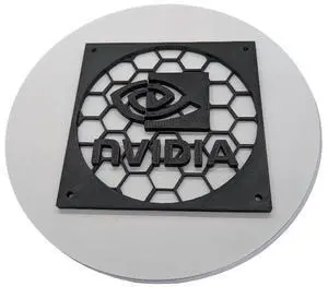 2x - 120mm fan covers -Nvidia -grill black