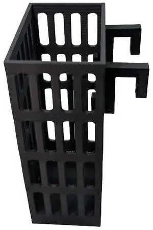 Aquarium plant box small but deep Aquarium Plant Holder Aquatic Plant , Fish Tank Planter, Decor - basket for 1/2 inch rim 2.25 x 1.5 x 4.25