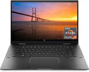 HP ENVY x360 15-eu1026nr 15.6" Touch 12GB 512GB SSD AMD Ryzen 7 5825U 2.0GHz, Nightfall Black
