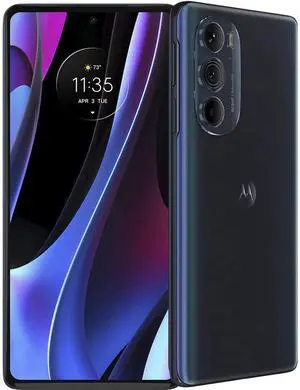 Motorola - Edge+ 512GB (Unlocked) 2022 - Cosmos Blue