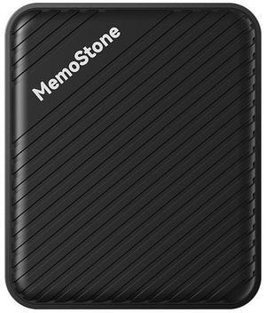 MemoStone 256GB External SSD With Magnetic USB 3.1 Gen2 3D NAND Flash Portable Solid State Drive Type C Interface 520MB/s For Laptop, Mobile, Tablet