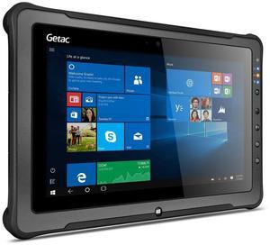Getac F110 G5 11.6" FHD Rugged Tablet, Intel Core i5-8265U, 8GB RAM, 256GB SSD, Win10 Pro, Stylus Pen, Dual Pack Battery
