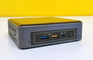 Restored Intel NUC NUC7i5BNK Mini PC/HTPC, Intel Core i5-7260U Upto 3.4GHz, 16GB DDR4, 256GB SSD, Windows 11 Pro, Wifi, Bluetooth, 4k Support, Dual Monitor Capable, Thunderbolt 3