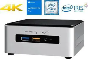 Intel NUC6i5SYH Mini PC, Intel Core i5-6260U Upto 2.9GHz, 16GB RAM, 1TB M.2 SSD + 500GB  HDD, HDMI, Mini DisplayPort, Card Reader, Wi-Fi, Bluetooth, Windows 10 Pro, TESTED AND WORKING