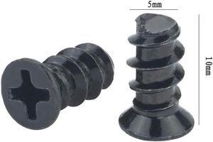 Computer Cooling Fan Mount Screws,Computer Case Fan Screws,Cross Screw (Black,50Pcs)