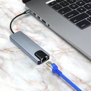 Tfype-C5-in-1Expansion Dock-Type-Cwith PD Charging/Network Card Hub /Hub