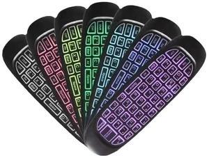 i8 MX3 G10 Same Modelwith Keyboard
C1207 Color Backlight, Double-sided Flying Mouse Remote Control,With Gyroscope, Lithium Battery