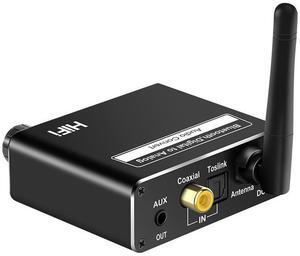 Fever Bluetooth Receiver 5.0 Lossles Audio Receiver for Spea kers,Amplfier, Coaxial 0ptical Converter, Audio Adapter, U sB Drive
