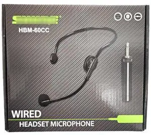 trade HBM-60CC wired headset microphone, small bee amplifier, dedic ated earphone, speech microphone