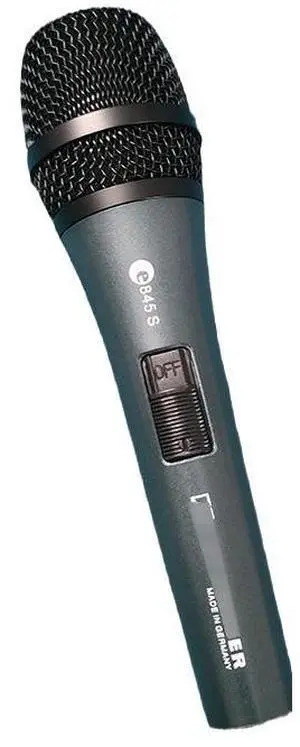 e845s wired dynamic microphone for KiV stage performances,karaoke hosting, live
streaming.and conference use.