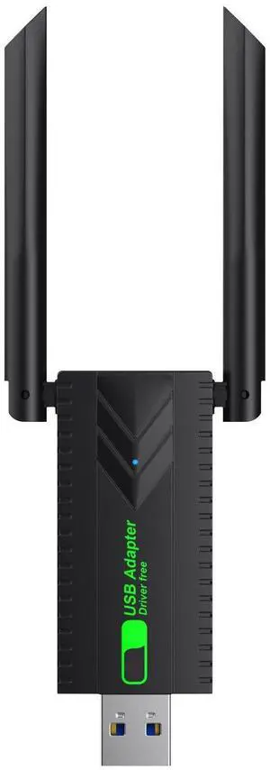 1300m5g dual-band ac gigabit USB wireless network card -Wi-Fi network receiver with external transmitter