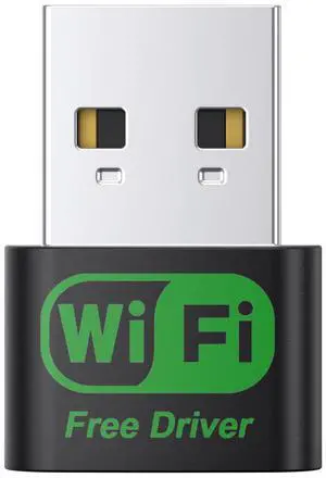 150M wireless network card, portable /i-Fi receiver, driver-free, Computer notebook, mini USB extemal accessory