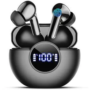 new product wirelessin-ear Bluetooth headphones have extremely long battery life and offerhigh-definition audio with clear call display. The battery life is very long.