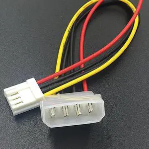IDE power cable to foppy drive power cable 4-pin large to 4-pin small power cable Floppy drive cable 4-pin large to 4-pin small