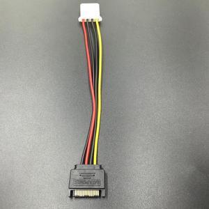 SATA to lDE 15-pin male to 4-pin female SATA reverse cable SATA to D interface cable SATA cable
