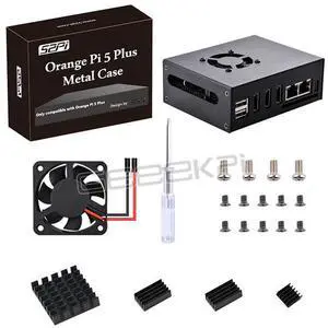Suitable for the Orange Pi 5 Plus development board 4010 cooling kit with an iron casing