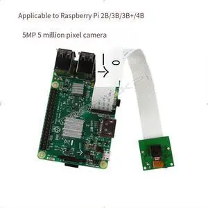 Compatible with Raspberry Pl CSl interface 5-megapixel 15cm flexible cable camera for Raspberry Pi