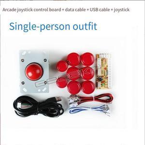Arcadejoystick controlboard +data cable+UsBcable+joystick-single-playerset