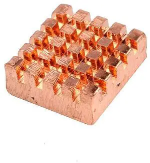 Suitable for Raspbemy Pl2/3 generation pure copper heat sink with 3M special heat dissipation tape, 3-piece