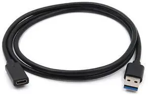 Type-C female to UsB 3.2 male data cable, OTG adapter cable, 10Gbps transmission extension cable, multi-interface