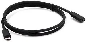 USB extension cable docking station hard drive connection cable USB 3.1 mobile phone data cable type Cmale-to-female extension cable