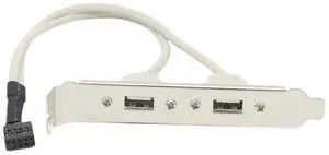 Bejice USB 2.0 dual-port cover cable, dua-port cover UsB 2.0 extension cable for computer rear cover extension cable