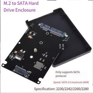 NGFF to SATA adapter card, M.2 solid-state drive, SATA protocol dedicated box, M2 toSATA 3.0 converter