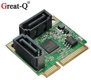 Mini PC|-E to SATA3 Expansion Card - SATA 3.0 Card - Mini PClE Hard Drive Expansion Card - 2nd Day MPCle