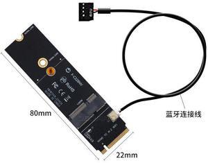 NGFF M.2 AX200 AX210 Wireless Network Card to NVME SSD Solid State Drive Interface Wi-Fi Adapter