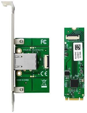 M.2 to 5G network card, Realtek RTL8126 chip, gaming, network card for esports, wired single electrical port