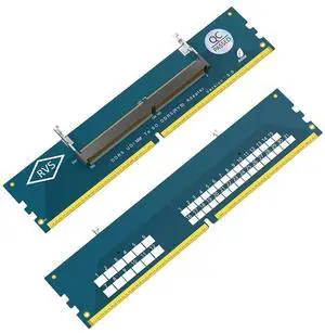 DDR5 laptop memory slot to DDR5 desktop adapter card, SO DDR5 to DDR5 high-frequency version