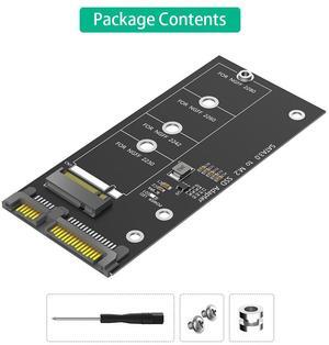 M.2 to SATA 3.0 adapter card, M2 NGFF SSD solid-state drive to SATA interface conversion card adapterconnector
