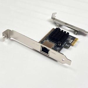 Single -port PCle 5G network card, R.J45 Ethernet port network card, PxE diskless boot gaming network card, wired